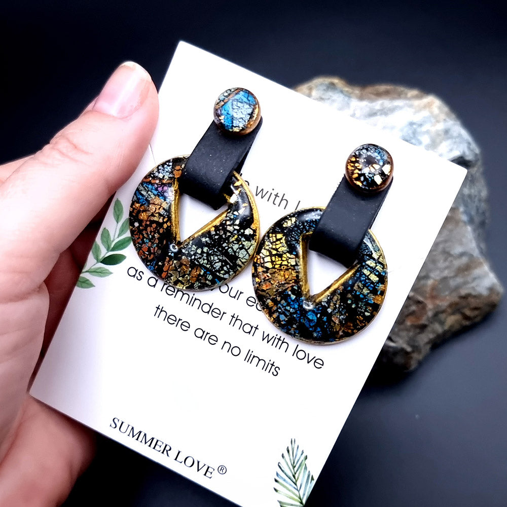 Golden Style Earrings