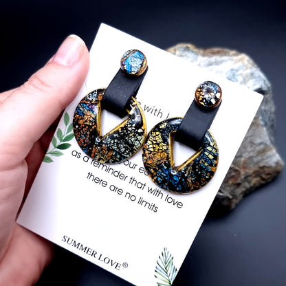 Golden Style Earrings