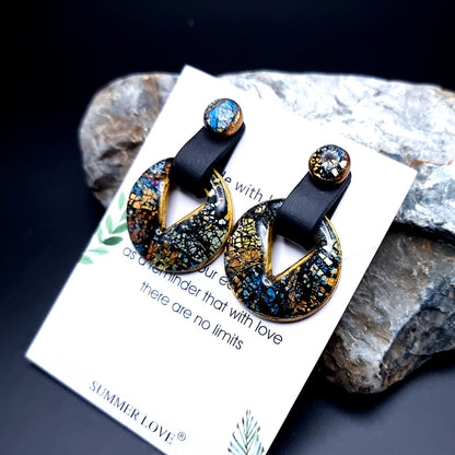 Golden Style Earrings