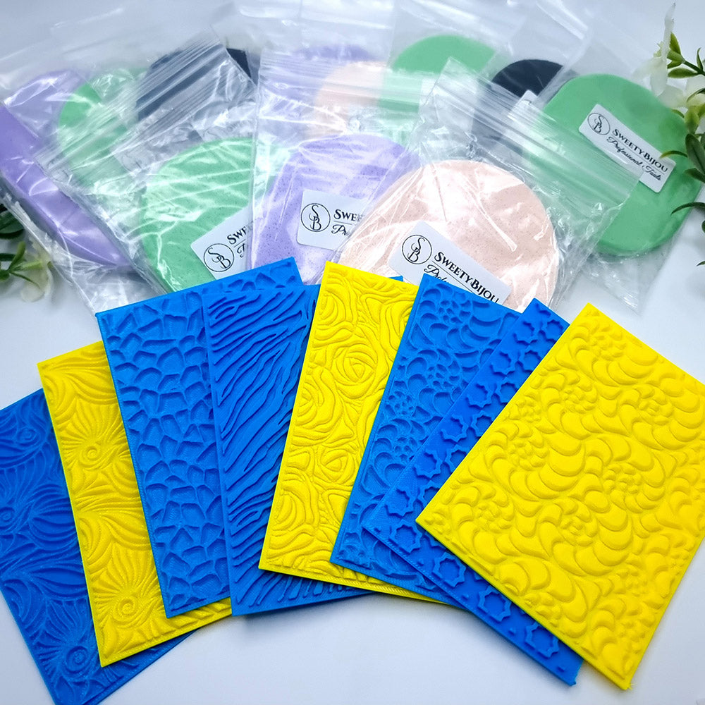 Thin Sponge for Making Good Impression from Textures