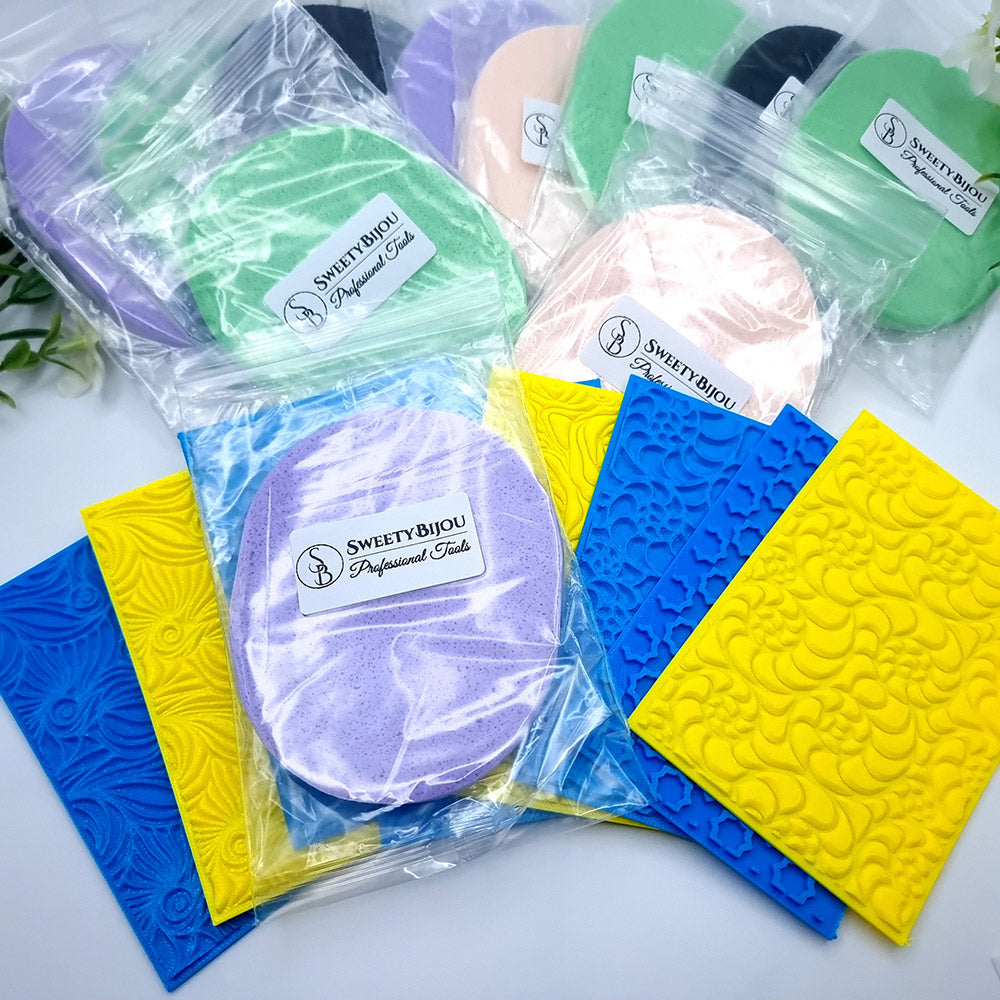 Thin Sponge for Making Good Impression from Textures