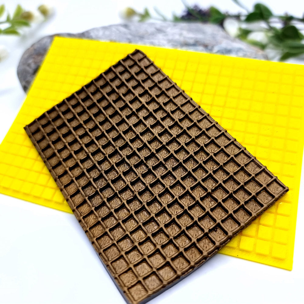 Cells Grid OUT - Printed Texture