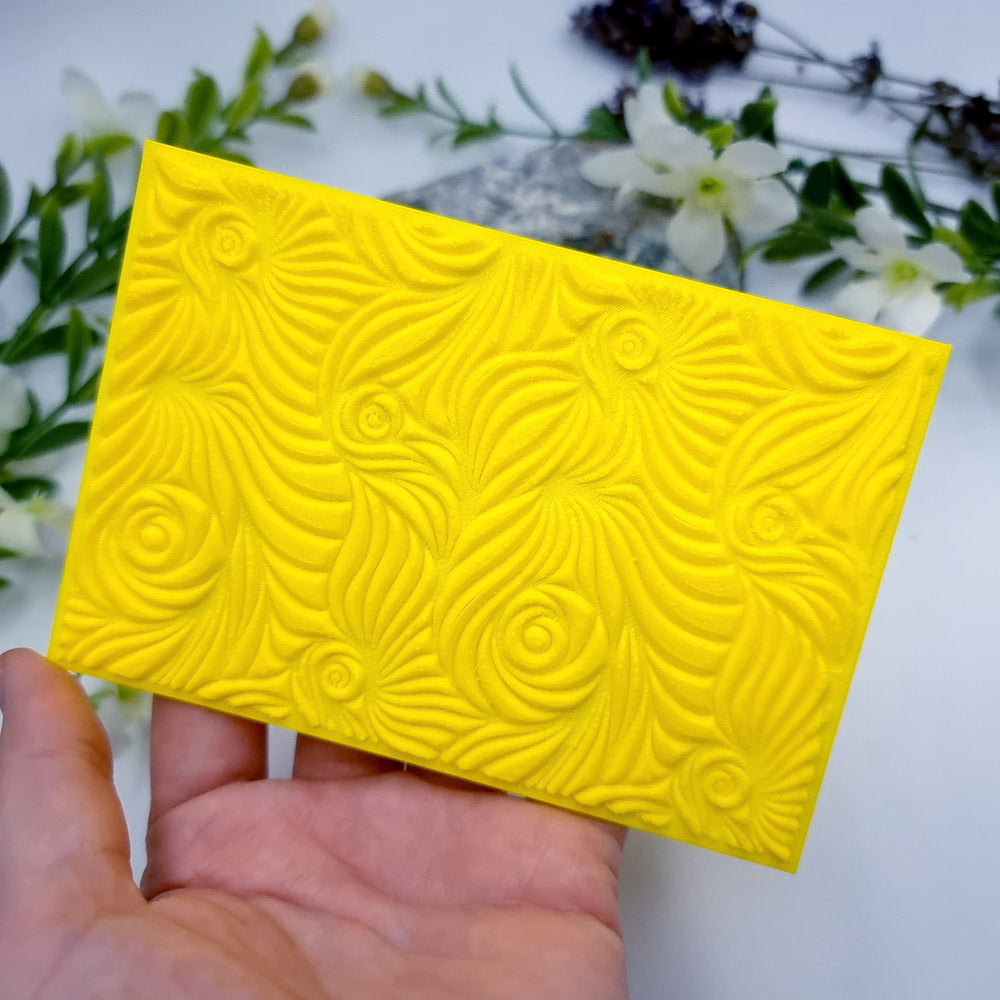 Swirls Cloisonne - Flexible Texture