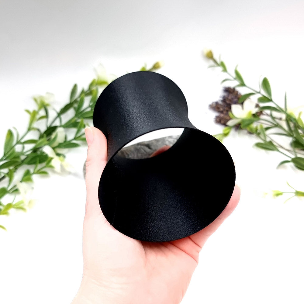 Concave Bracelet Blank - Base for Polymer Clay Bracelet - Extra Wide 10cm (4")