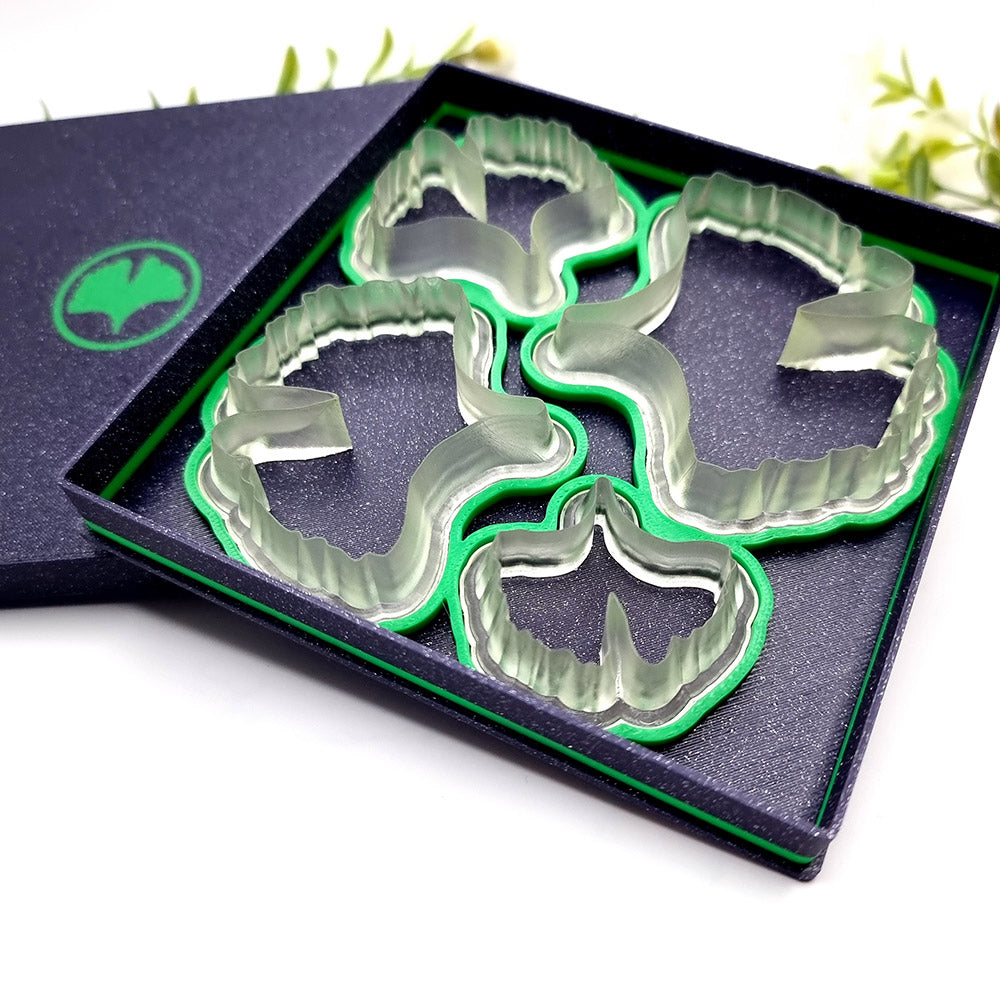 Magic Forest woodland shape polymer clay cutter