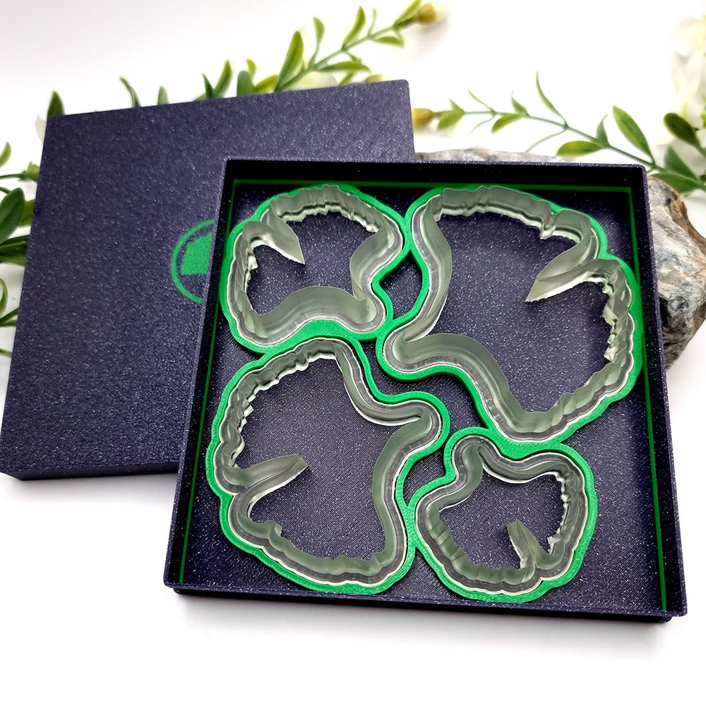 Magic Forest woodland shape polymer clay cutter