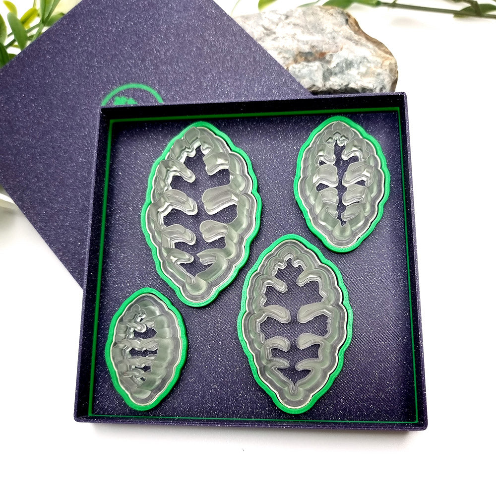 Magic Forest woodland shape polymer clay cutter