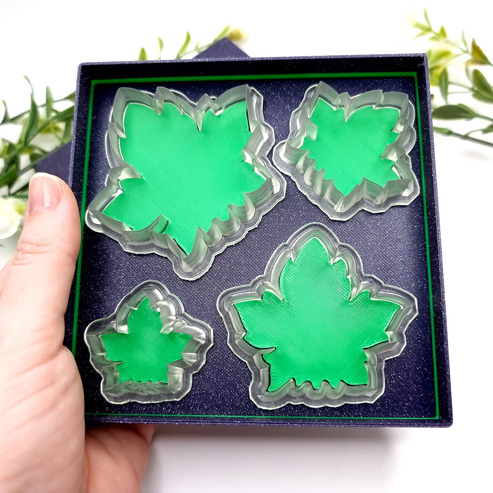 Magic Forest woodland shape polymer clay cutter