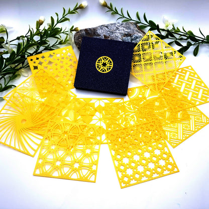 Set of 12 Stencils - Stars Collection