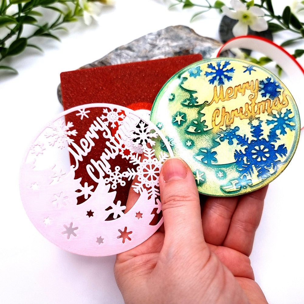 Set of 12 Stencils - Christmas Collection