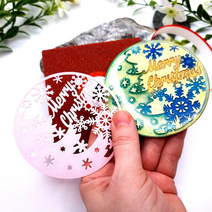 Set of 12 Stencils - Christmas Collection