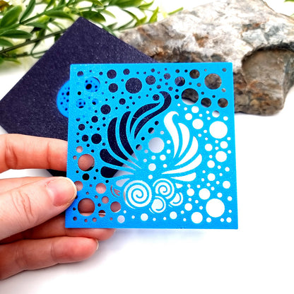 Set of 12 Stencils - Mystic Island Collection