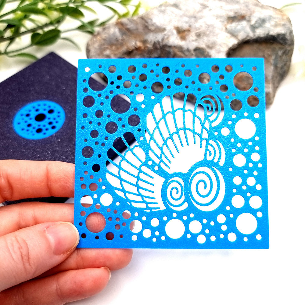 Set of 12 Stencils - Mystic Island Collection