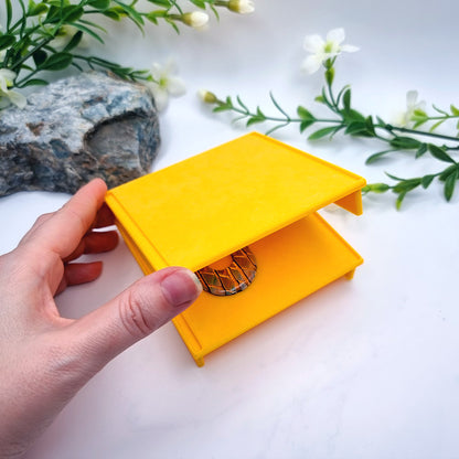 Stackable Flat Textured Baking Base - Squared (1pcs)