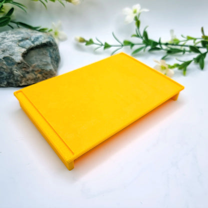 Stackable Flat Textured Baking Base - Long (1pcs)