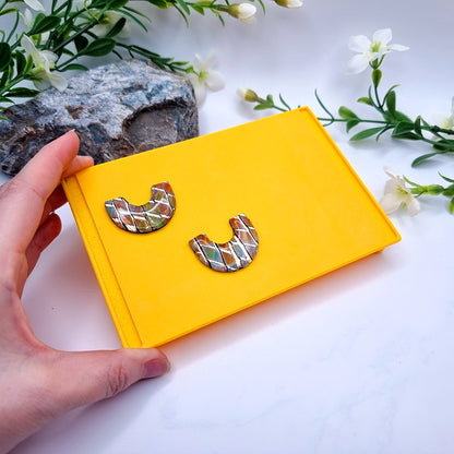 Stackable Flat Textured Baking Base - Long (1pcs)