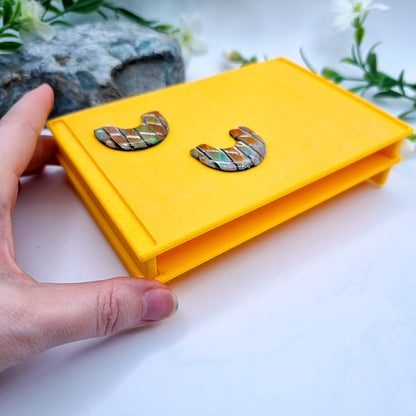 Stackable Flat Textured Baking Base - Long (1pcs)