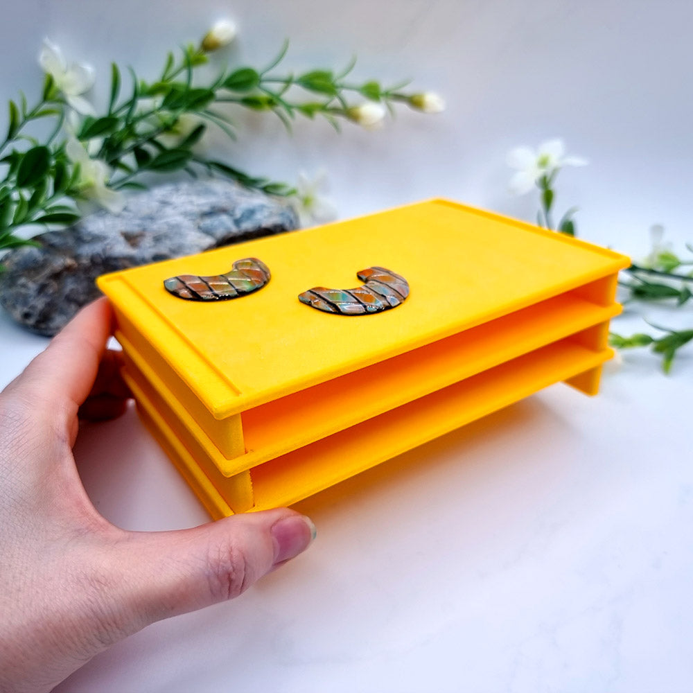 Stackable Flat Textured Baking Base - Long (1pcs)