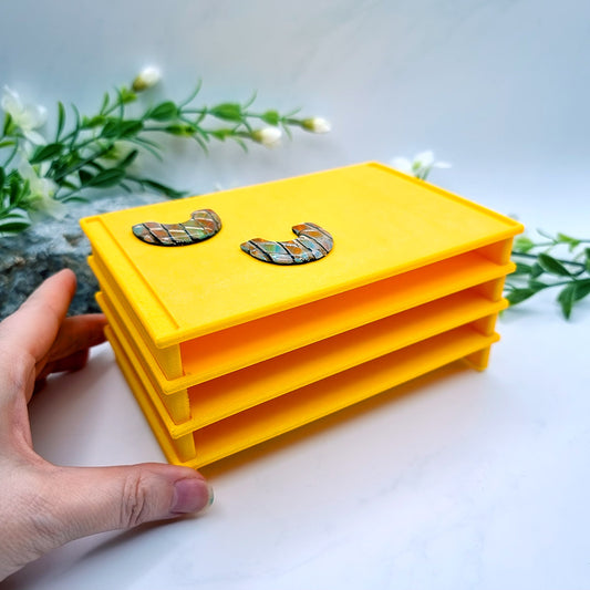 Stackable Flat Textured Baking Base - Long (1pcs)