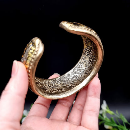 Multicolor Mosaic with Gold Foils Polymer Clay Bracelet