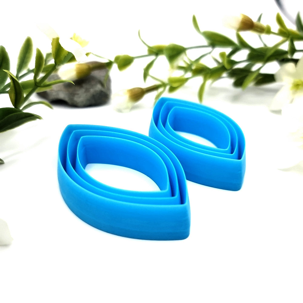 Cabochons Earrings Cutters #2 - Set of 6 cutters