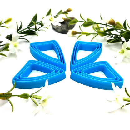 Cabochons Earrings Cutters #3 - Set of 12 cutters - 6 Left & 6 Right