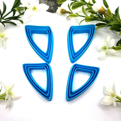 Cabochons Earrings Cutters #3 - Set of 12 cutters - 6 Left & 6 Right