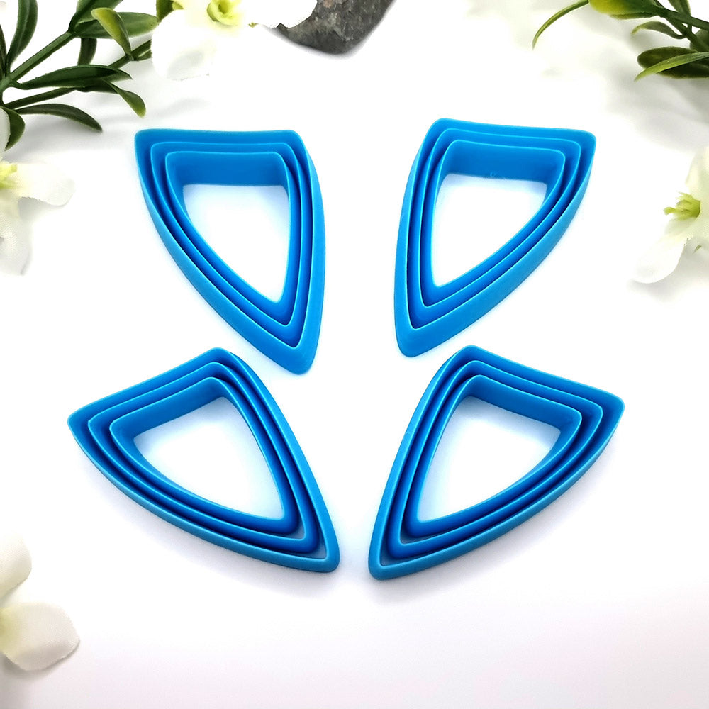 Cabochons Earrings Cutters #3 - Set of 12 cutters - 6 Left & 6 Right