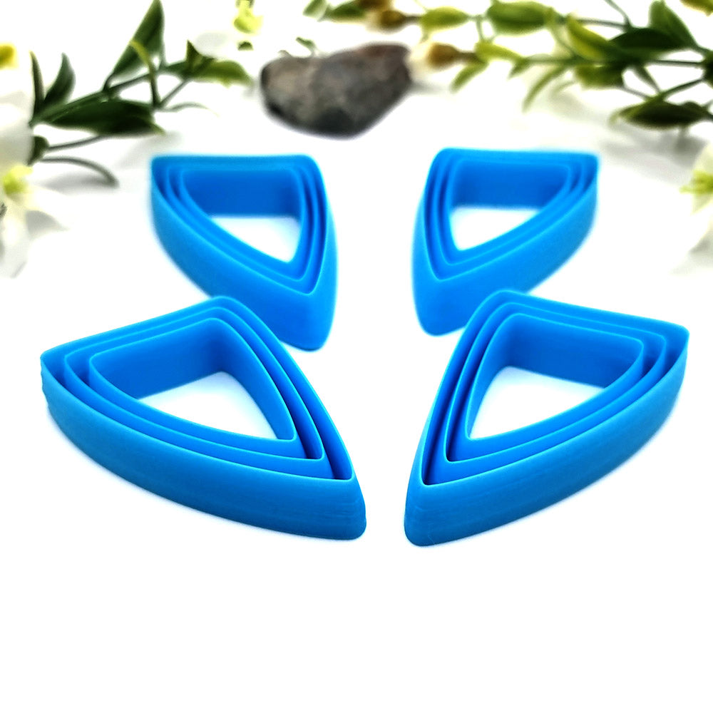 Cabochons Earrings Cutters #3 - Set of 12 cutters - 6 Left & 6 Right