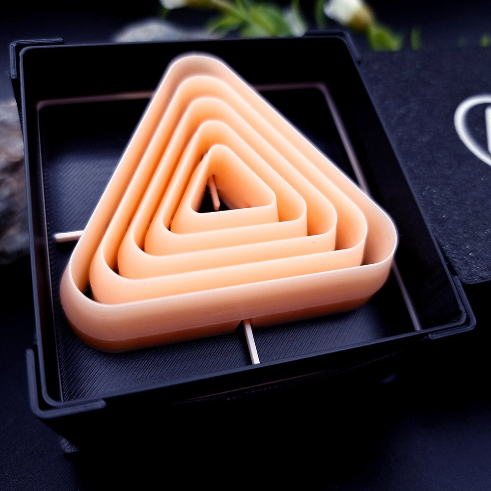 5 Triangle Cutters in Set - Perfectly Aligned Cutters #23