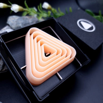 5 Triangle Cutters in Set - Perfectly Aligned Cutters #23