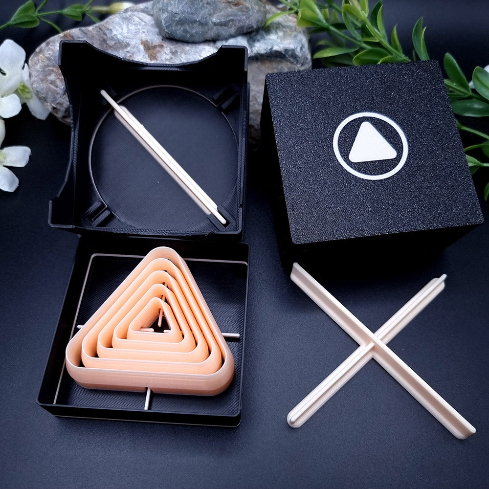 5 Triangle Cutters in Set - Perfectly Aligned Cutters #23