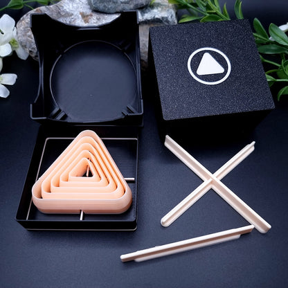 5 Triangle Cutters in Set - Perfectly Aligned Cutters #23