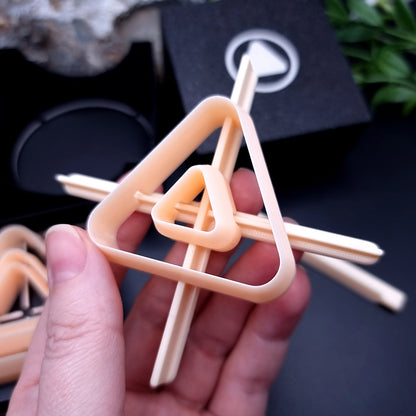 5 Triangle Cutters in Set - Perfectly Aligned Cutters #23