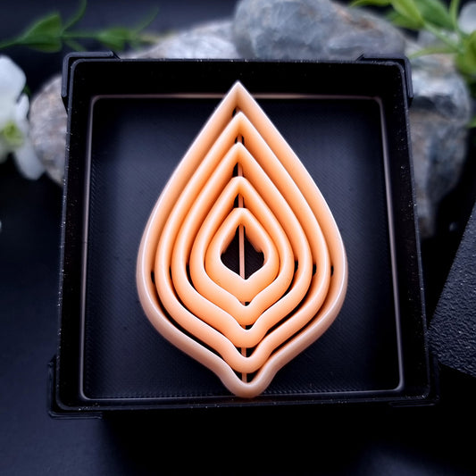 5 Leaf Cutters in Set - Perfectly Aligned Cutters #24