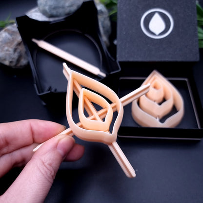 5 Leaf Cutters in Set - Perfectly Aligned Cutters #24