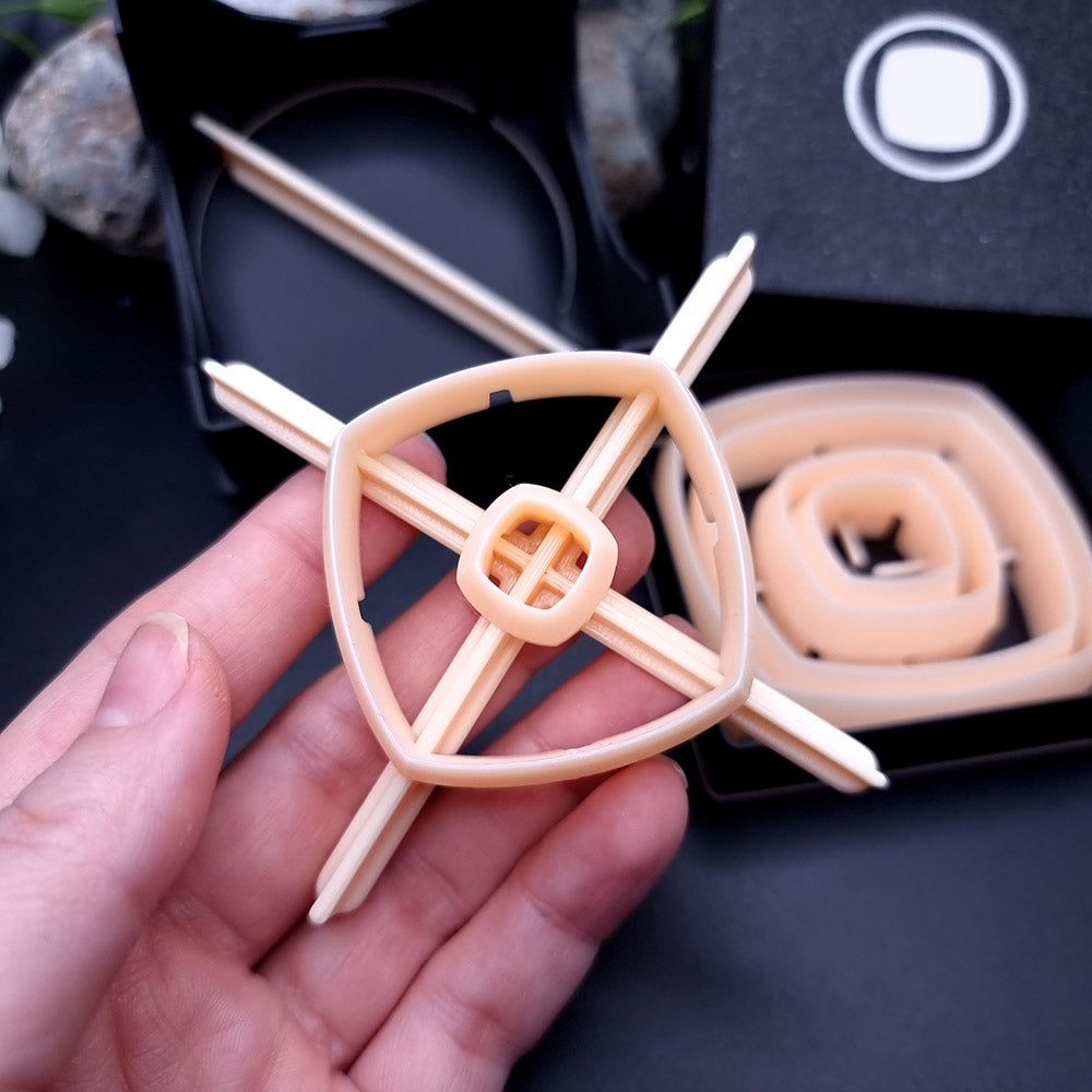 6 Smooth Square Cutters in Set - Perfectly Aligned Cutters #21