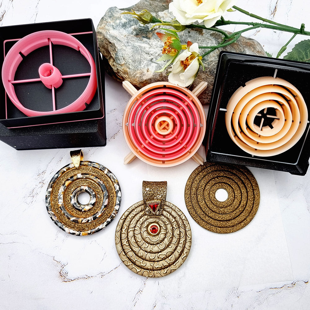 6 Circle Cutters in Set - Perfectly Aligned Imprint Cutters #11