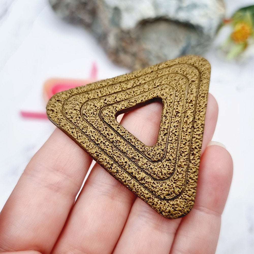 5 Triangle Cutters in Set - Perfectly Aligned Imprint Cutters #23