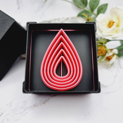 5 Drop Cutters in Set - Perfectly Aligned Imprint Cutters #17