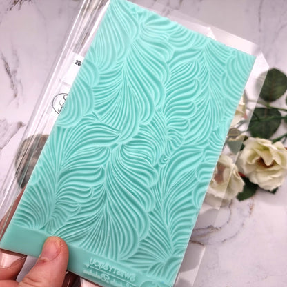Hand Carved Silicone Texture - Feathers #1