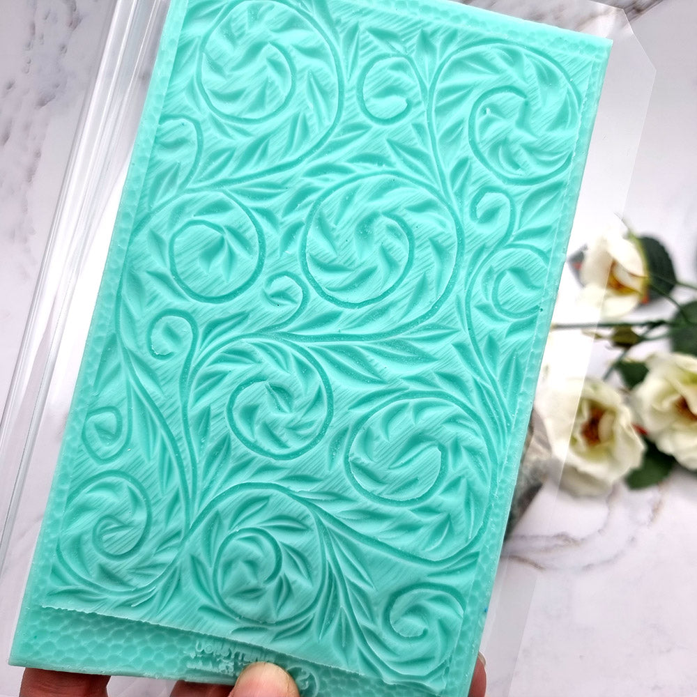 Silicone Texture - Young Fern Leafs