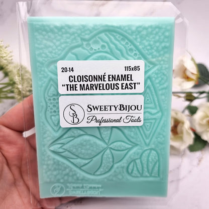 Silicone Texture - Cloisonne Enamel - The Marvelous East