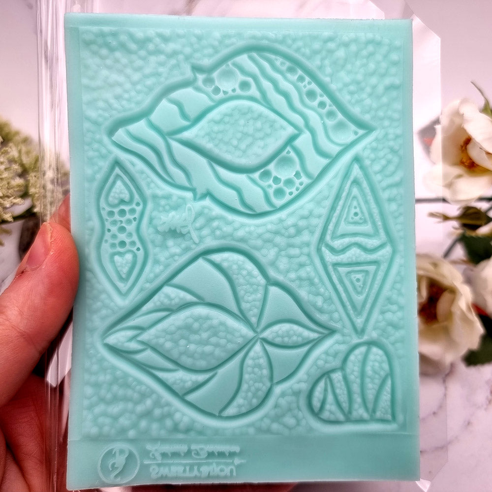 Silicone Texture - Cloisonne Enamel - The Marvelous East