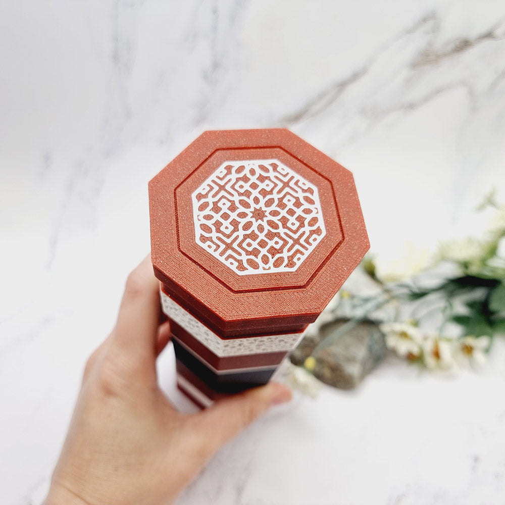 Ancient Scroll Pencil Case - Large Size