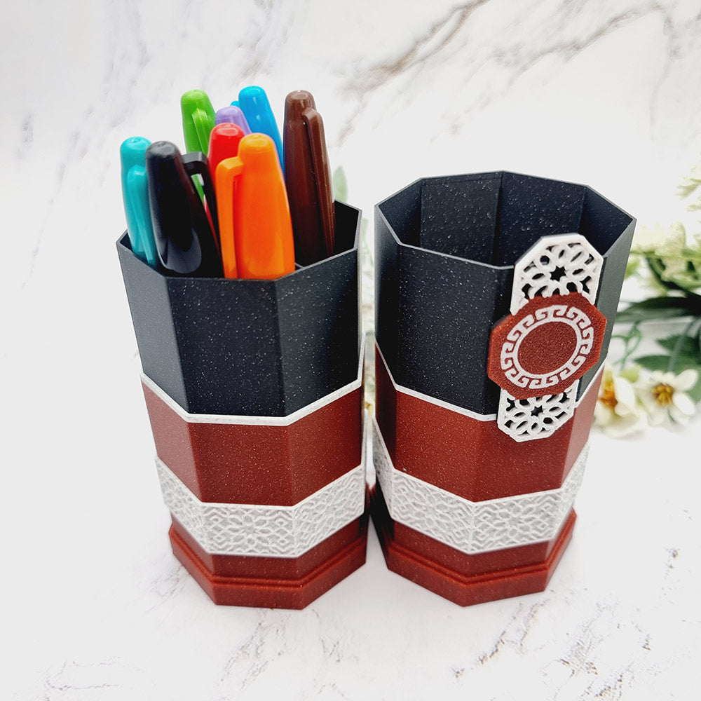 Ancient Scroll Pencil Case - Large Size