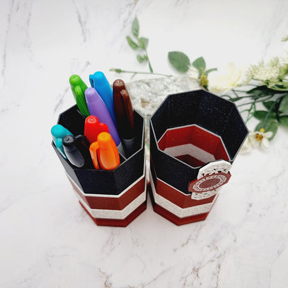 Ancient Scroll Pencil Case - Large Size