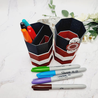 Ancient Scroll Pencil Case - Large Size