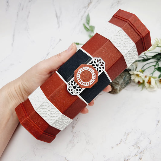 Ancient Scroll Pencil Case - Large Size