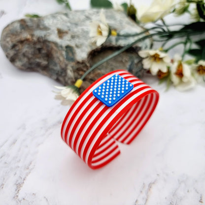 United States 🇺🇸 Bracelet - 3D Printed High Quality National Pride Series